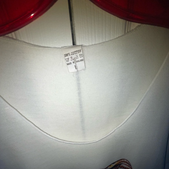 Pompano Beach Ladies Cream Beach Tank Top - Picture 4 of 9